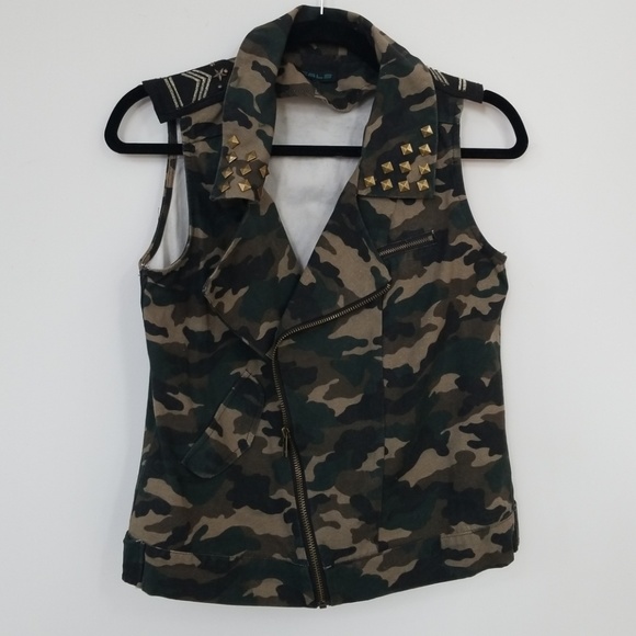 Camo Army Print Vest - Picture 2 of 4